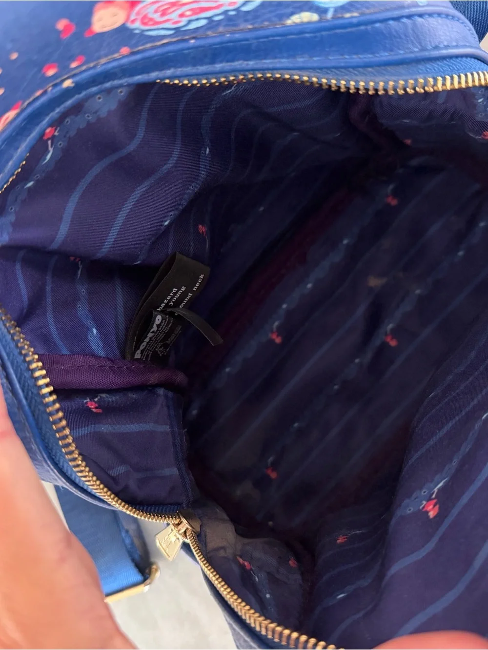 Extremely Rare Loungefly Gibli Studios Ponyo Mini Backpack